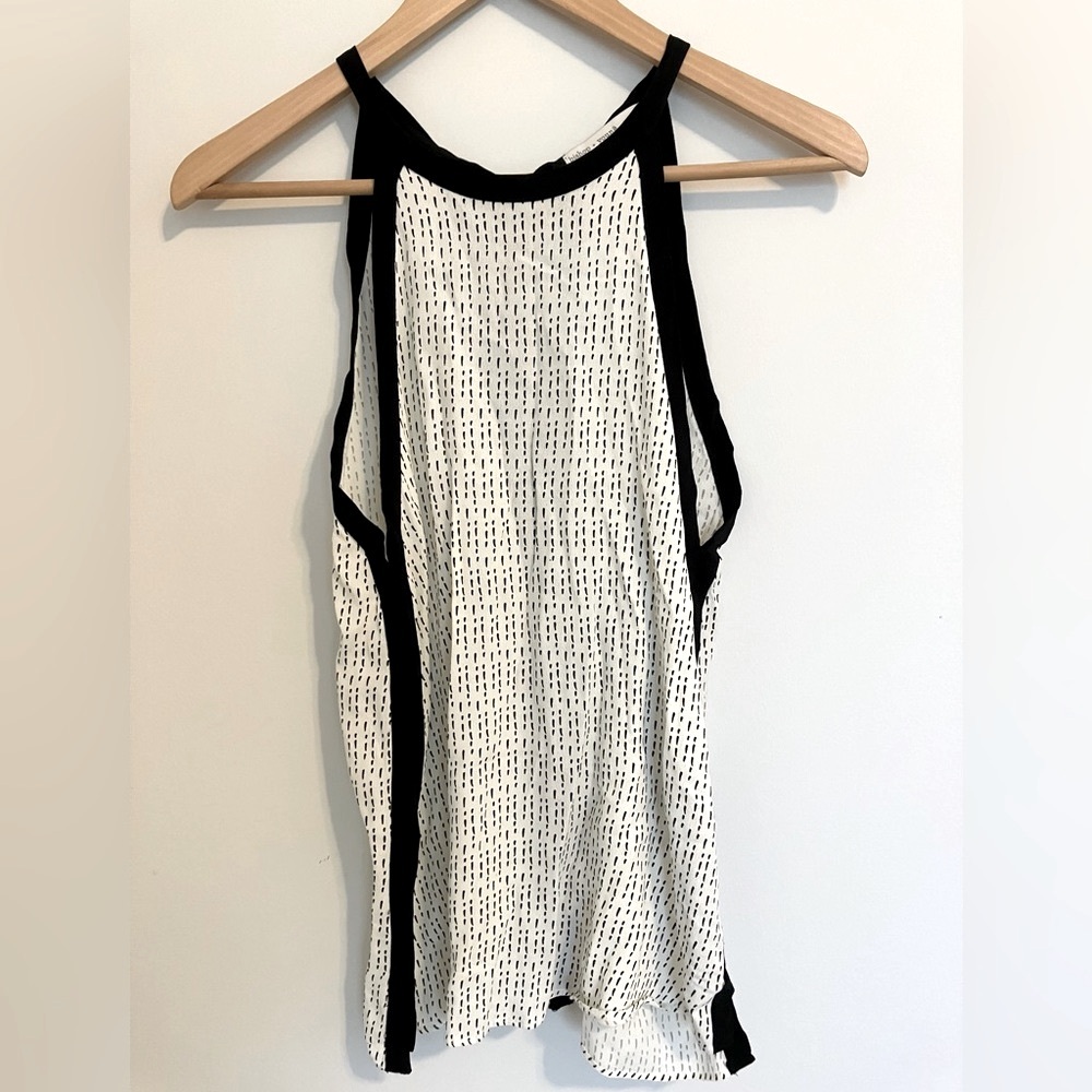 Bishop + Young Black and White Tank Top